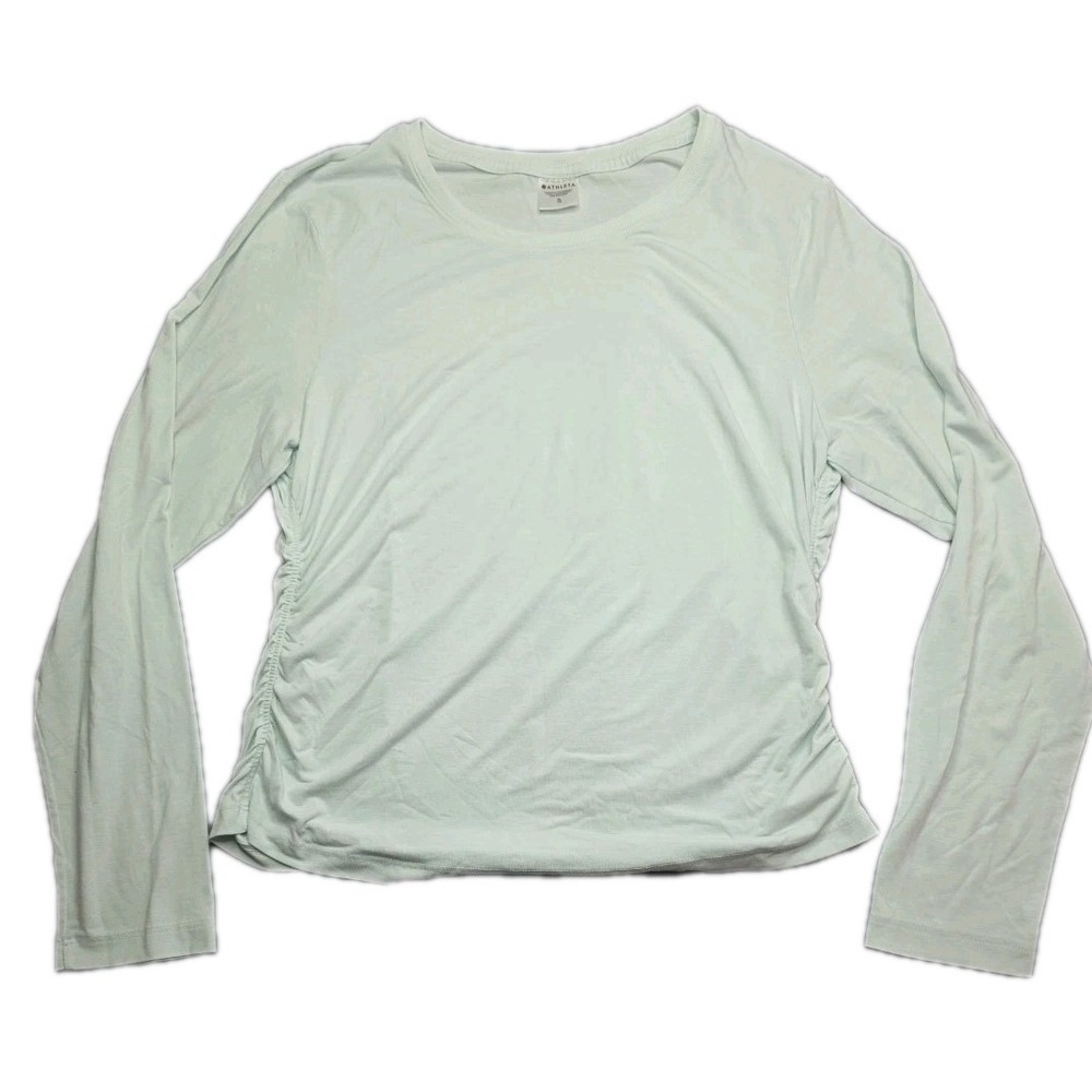 Athleta Light Blue Long Sleeve Shirt Sz XL